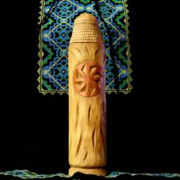 Hand-Carved Wooden Statue Perun. Perun Slavic God Of Thunder & Lightning - thumbnail 3