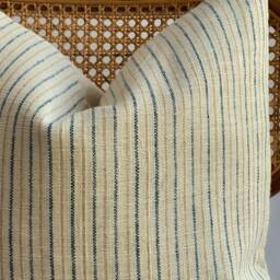 Beige Dot Block Print Mudcloth Hmong Pillow Case - thumbnail 2