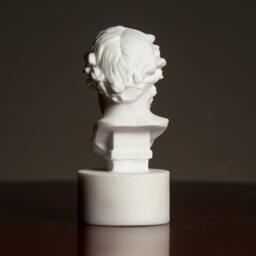 Bust Of Olympian God Zeus Carved Greek Marble Statue Figurine Artist Sculpture - thumbnail 3