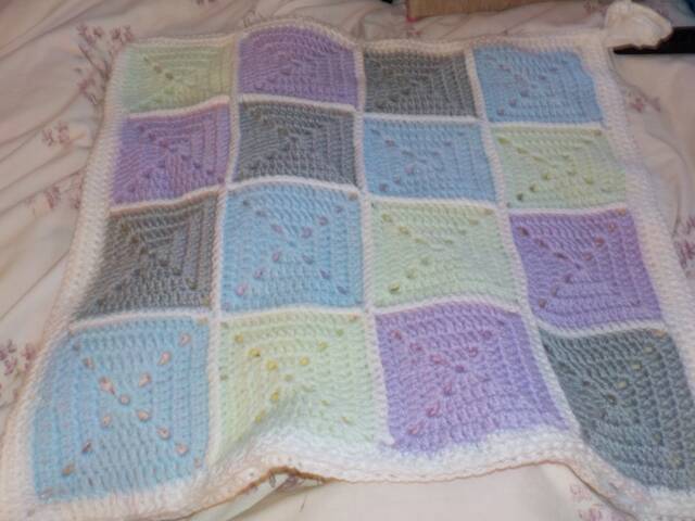 Handmade Crochet Cushion Cover Baby Soft Yarn, Custom Colors - image 1