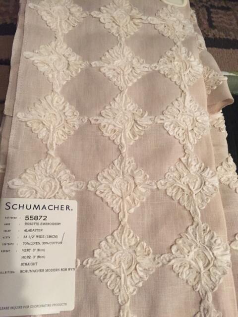 Rosette Embroidery in Alabaster One Pillow - image 1