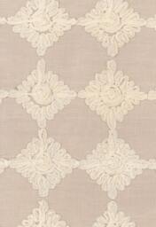 Rosette Embroidery in Alabaster One Pillow - thumbnail 2