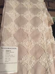 Rosette Embroidery in Alabaster One Pillow - thumbnail 1