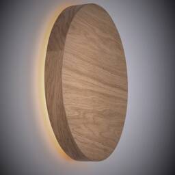Wood Sconce Light - Remote Controlled Lamp - thumbnail 4