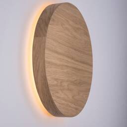 Wood Sconce Light - Remote Controlled Lamp - thumbnail 2