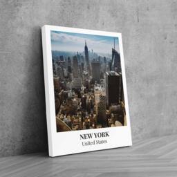 New York Cityscape Canvas Print - Modern Street Art Wall Decor - thumbnail 2