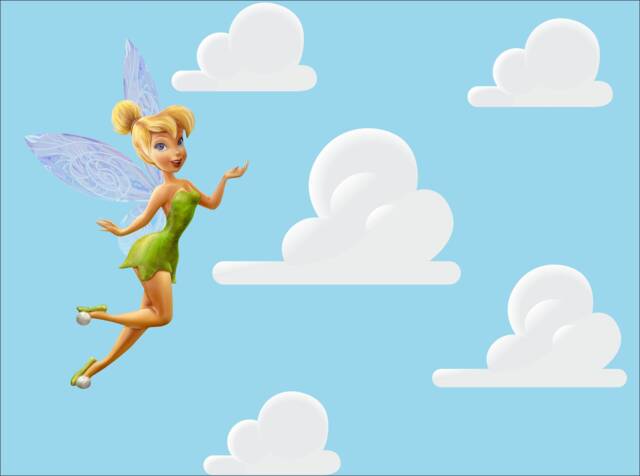 Tinkerbell - 424mm - Wall Sticker - image 1