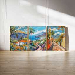 Set Of 3 Tenerife Poster, Spain Travel Print, Wall Art, Canary Islands Decor, Gift - thumbnail 4