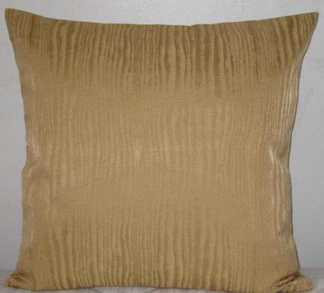 "Gold Color Decorative Pillow Cover-20""x20" - image 1