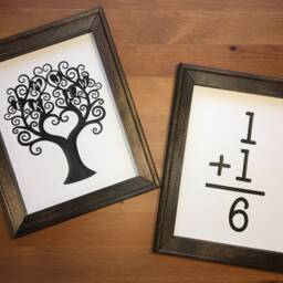 Custom Family Tree Sign, Personalized Wall Art, Name Farmhouse Decor, Gallery Wall, Entryway Sign - thumbnail 2