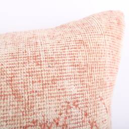Handwoven Kilim Pillow Cover 20x20 Turkish Boho Cushion - thumbnail 3