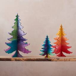 Craft Diy Christmas Trees - Festive Table Decorations Kids Crafts Top Decoration - thumbnail 2