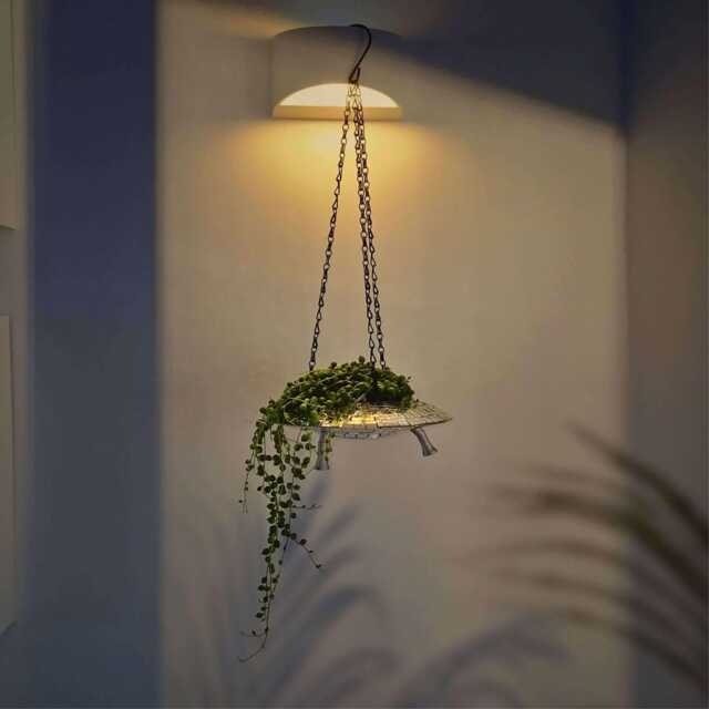 Ufo Flying Saucer Planter - Mirrored Sci-Fi Hanging Pot by Etsy |  uFurnish.com