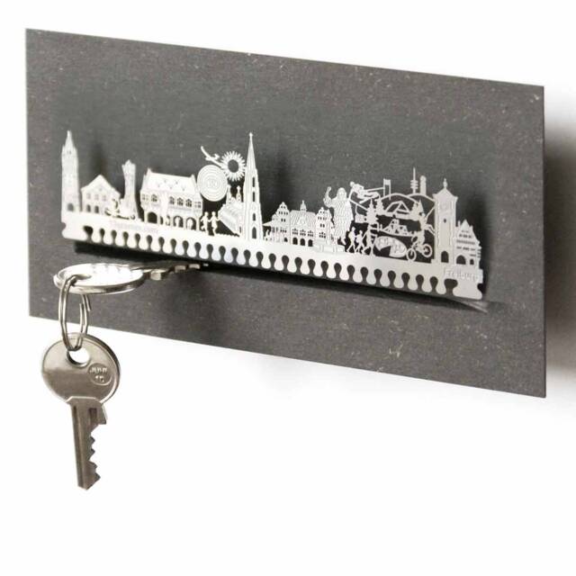 Freiburg Souvenir Gift Tube - Vintage Skyline Design - Perfect Memorabilia For Lovers & Travelers Exclusive Collectible - image 1