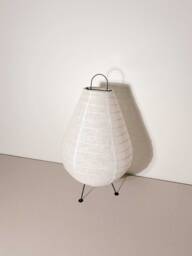 Linen Lantern Lamp 001 - thumbnail 1