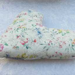 Liberty Tana Lawn Heart Pillow Breast Cancer Underarm Pillow 29cm - thumbnail 3