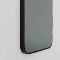 Quadris??? Rectangular Black Tinted Contemporary Mirror With Frame - thumbnail 3
