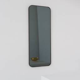 Quadris??? Rectangular Black Tinted Contemporary Mirror With Frame - thumbnail 2