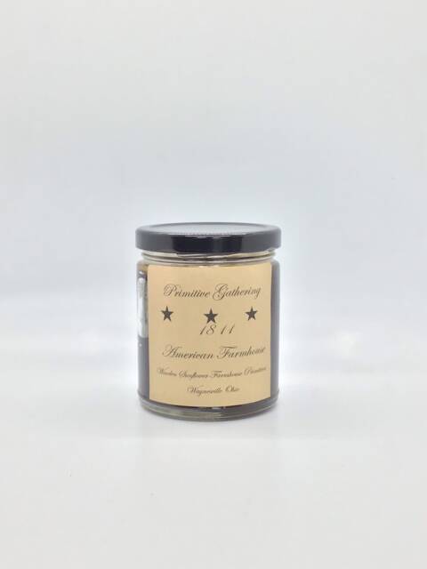 Primitive Gathering Highly Scented Candle/ Jelly Jar 9Oz/Paraffin Wax/Farmhouse Candle/Hand Poured Country-Primitive Candle - image 1