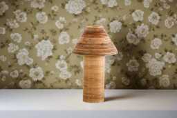 Oom Table Lamp, Rattan Small Bedroom, Living Room Lighting