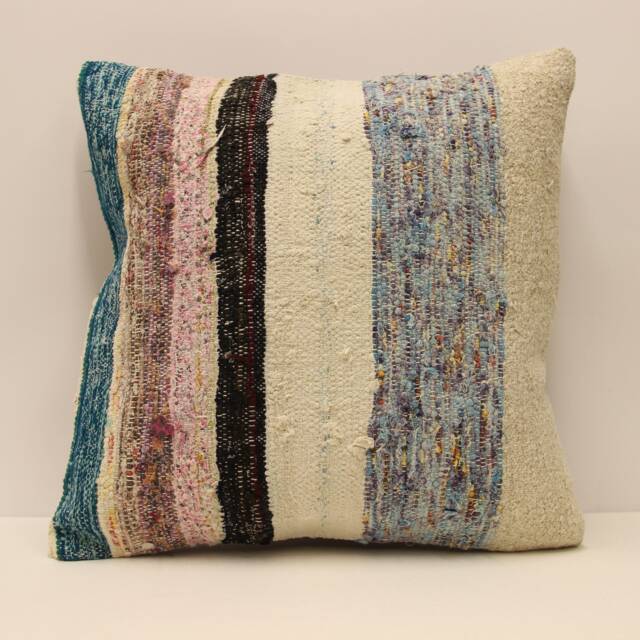 Throw Kilim Pillow Case 20x20 - 50x50 cm Turkish Kilim Cushion Art Deco Cover Sofa Home Decor 4Ef-193 - image 1