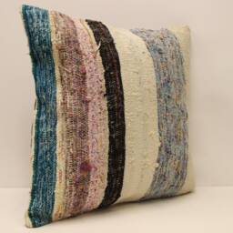 Throw Kilim Pillow Case 20x20 - 50x50 cm Turkish Kilim Cushion Art Deco Cover Sofa Home Decor 4Ef-193 - thumbnail 2