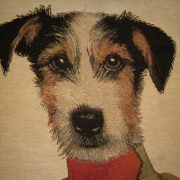 Thierry Poncelet Jack Russell Tapestry Cushion Cover Sham - thumbnail 2