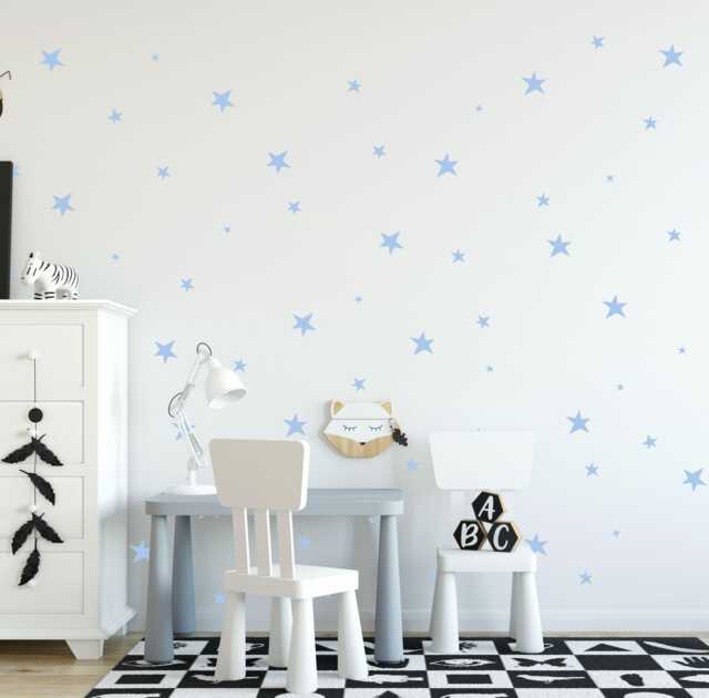 Stars Decal - Choose Your Color, Decals, Stickers, Geometric Wall Decal - image 1