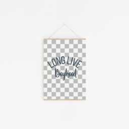 Long Live Boyhood Print For Boys Bedroom, Playroom Or Nursery, Childrens Wall Decor - thumbnail 3