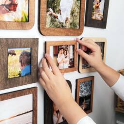 Set Of 12 Picture Frames Stairway Frame Collage Custom Color Photo Set Family Gallery Wall 4x6 5x7 8x10 - thumbnail 3