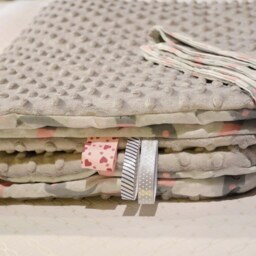 Newborn Swaddle Blanket, Baby Minky Blanket, Sleeping Bag, Wrap Moon Blanket Shower - thumbnail 4