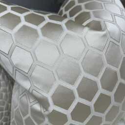 Cream Champagne Cushion Cover, Geometric Scatter Pillow Luxury Throw Pillow, Home Decor/Interior - thumbnail 4