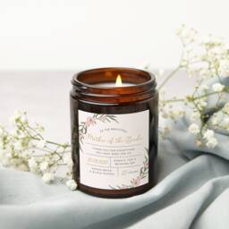Personalised Mother Of The Bride Soy Candle Scented Apothecary Jar Gift - thumbnail 1