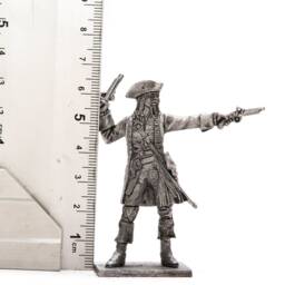 54mm Pirates Of The Caribbean Jack Sparrow 1/32 Miniature - thumbnail 4