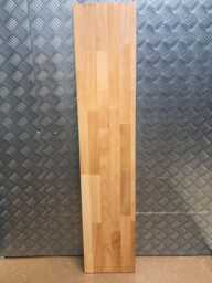 Beech Wood Top Cover For Ikea Hemnes Shoe Cabinet - 205 X 22 cm - thumbnail 1