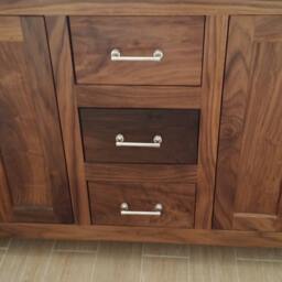 Black Walnut Bathroom Vanity - thumbnail 3