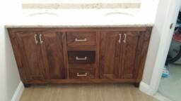 Black Walnut Bathroom Vanity