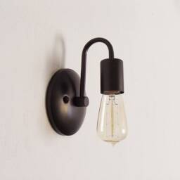Modern Wall Lighting Fixture - Contemporary Sconce Industrial Petite Arched Bathroom Light Hallway Kitchen Ul Listed - thumbnail 3
