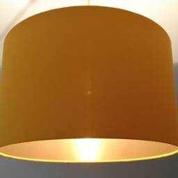 "Lampshade ""Curry Yellow-Copper" - thumbnail 2