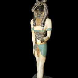 Handcrafted God Seth Statue Authentic Egyptian Decor - thumbnail 3