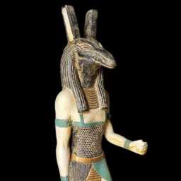 Handcrafted God Seth Statue Authentic Egyptian Decor