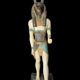 Handcrafted God Seth Statue Authentic Egyptian Decor - thumbnail 2