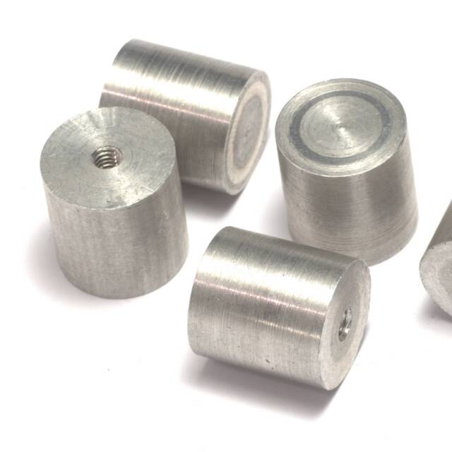 Cd Holder 14x15mm Aluminum Cylinder With 1/8 - image 1