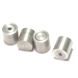 Cd Holder 14x15mm Aluminum Cylinder With 1/8 - thumbnail 2