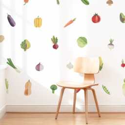 Fresh Vegetable Kit Small - Peel-And-stick Wall Decals Mej - thumbnail 2