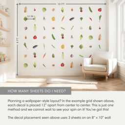 Fresh Vegetable Kit Small - Peel-And-stick Wall Decals Mej - thumbnail 4