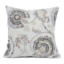 Jane Churchill - Jaipur Tree Charcoal/Neutral Modern Of Life Cushion Cover Handmade Throw Pillow Designer Home D??cor - thumbnail 2