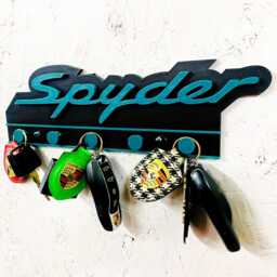 Porsche Spyder Key Rack Holder With 12 Colour Options - thumbnail 2