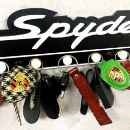 Porsche Spyder Key Rack Holder With 12 Colour Options - thumbnail 3