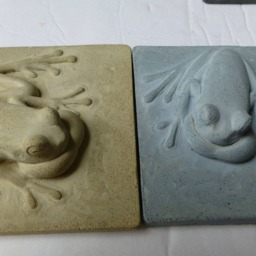 Spring Peeper Frog Concrete Feature Tile - thumbnail 4